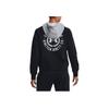 Under Armour Logo Print Drawstring Hoodie Women Hoodies Black 1373031-001