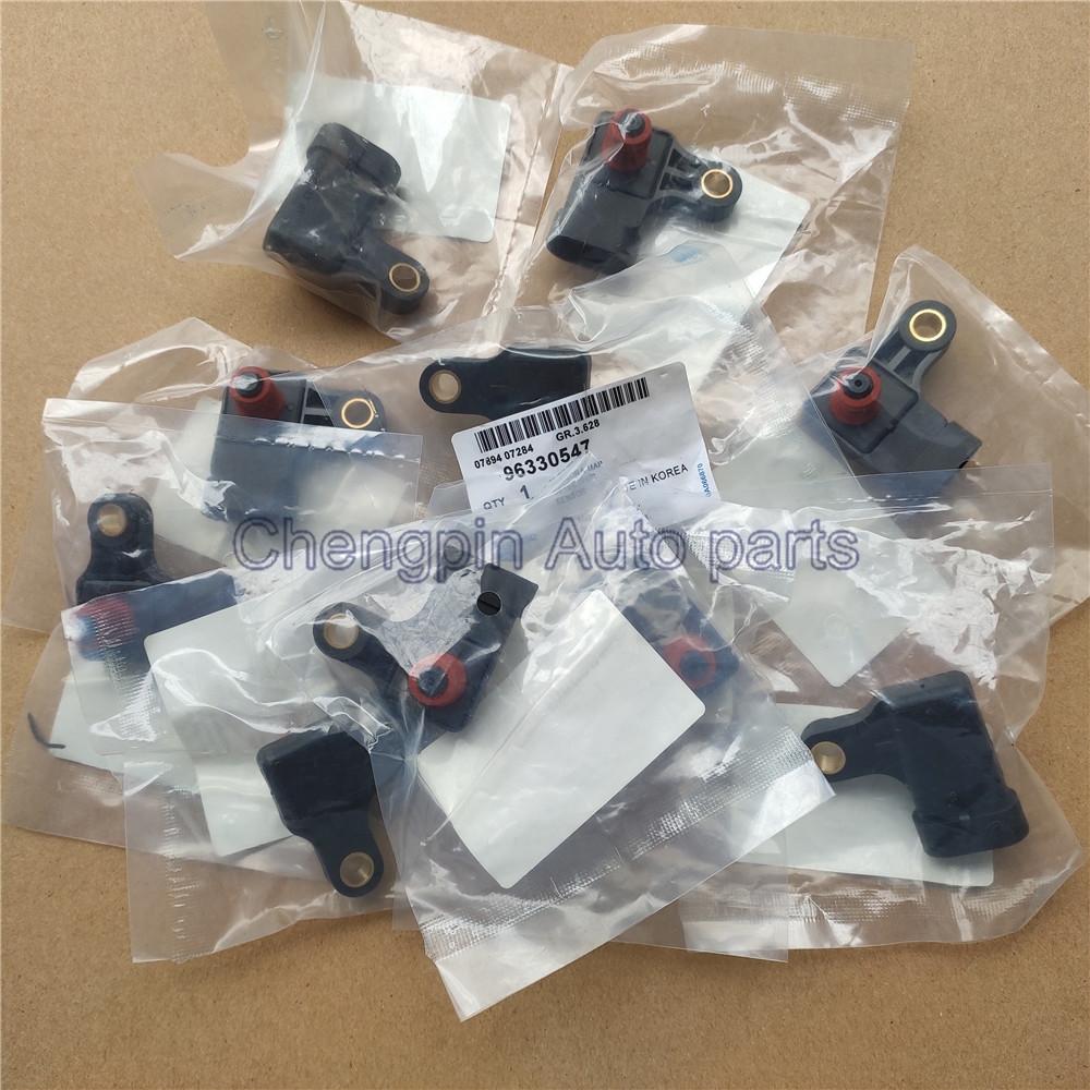 10X MAP Manifold Air Pressure Sensor OEM# 96330547 25184081 For Buick Excelle Chevrolet Aveo Captiva Optra Pontiac