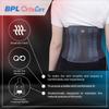 BPL Medical Technologies Orthocare Contoured Adjustable Lumbar Support Pain Relief Orthopedic Sacral Belt Waist Wrap Lower Back Pain Sprain Strai