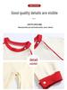 Newborn Baby Celebration Long Sleeve Cotton Romper for Spring/Autumn Photo Shoots