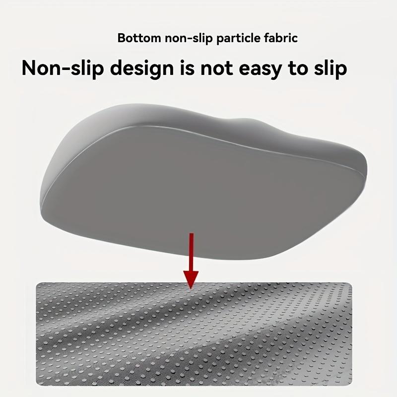 Uzun Süre Oturmak İçin Ergonomik Hafızalı Köpük Koltuk Minderi - Ayarlanabilir Kalça ve Bel Destek Pedi - Ofis, Araba ve Ev Kullanımı İçin Taşınabilir Sandalye Matı