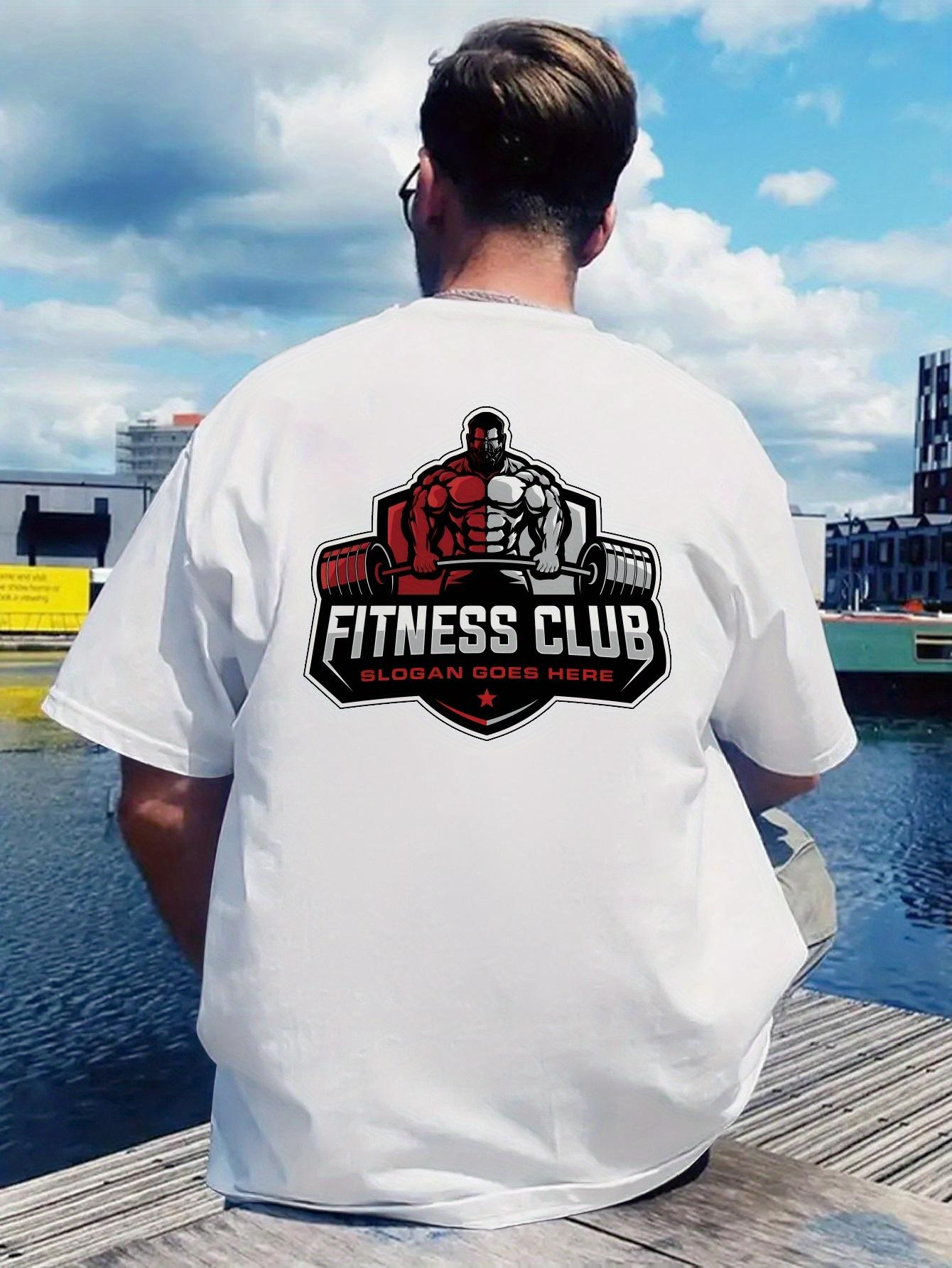 Fitness Graphic T-shirt - Gym Motivation Workout Tee XXL