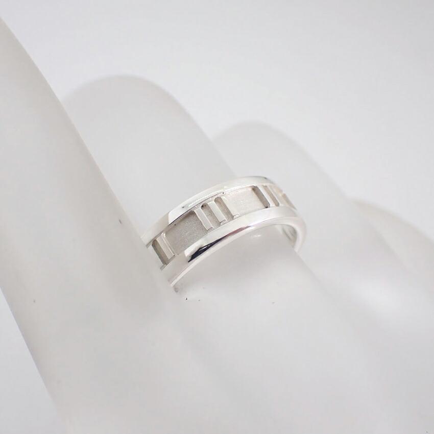 [Used] TIFFANY 925 Atlas Ring / Size 13 / j80-15
