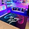 3D Cartoon Gamer Game Controller Area Rug,Carpet Rug for Living Room Bedroom Sofa Doormat Decoration Kid Play Non-slip Floor Mat