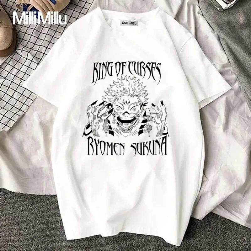 Jujutsu Kaisen Cosplay Anime Manga T-Shirt Shirt Costumes Cotton Unisex 3XL