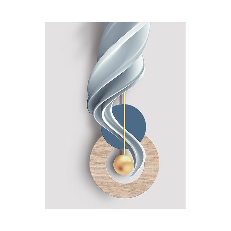Modern Geometric Abstract Canvas Painting Posters and Prints Wall Art Pictures for Bedroom Living Room Home Decor