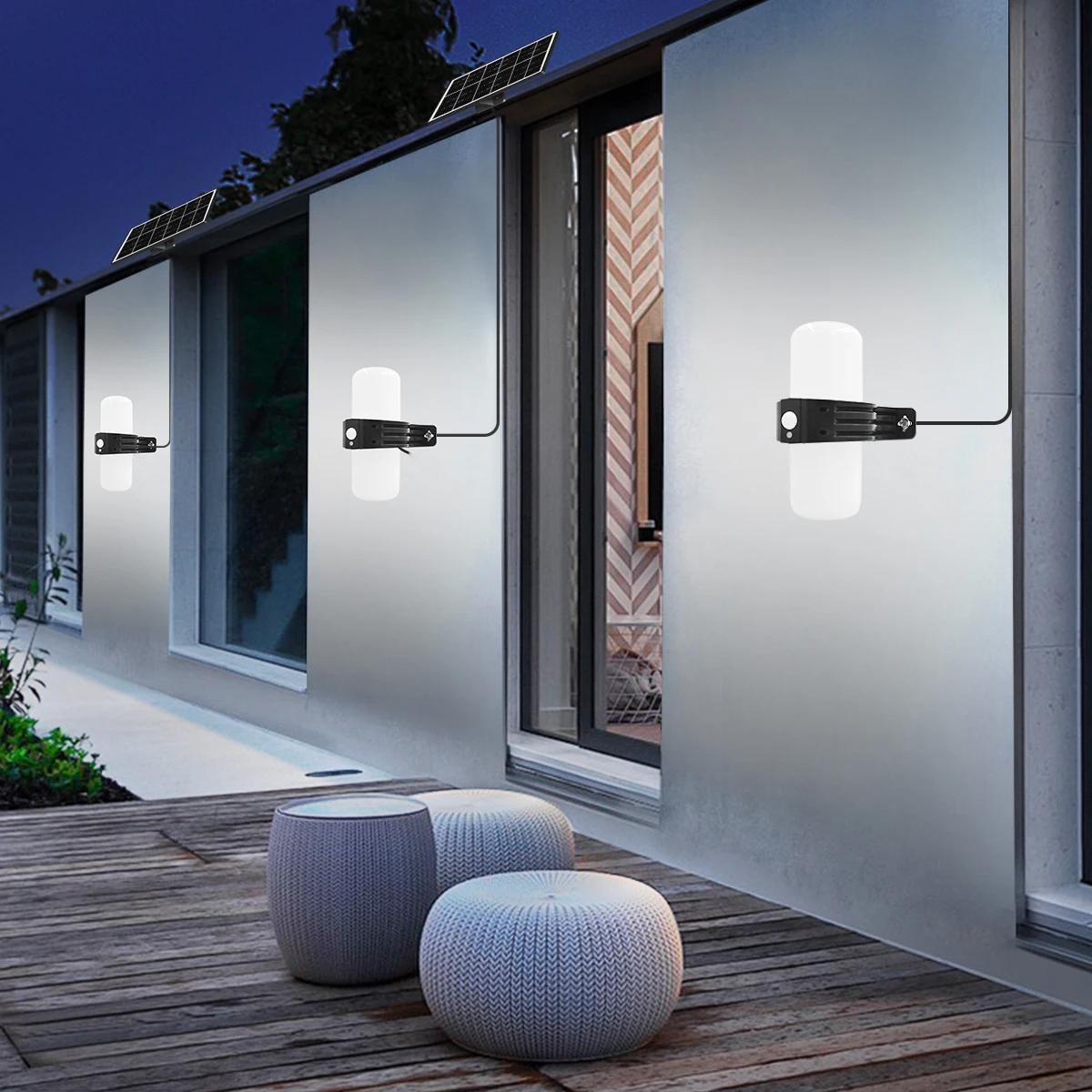 

XCN006 Waterproof Outdoor Solar Lamp Bluetooth-compatible Phone Sensing Garden Wall Light A