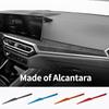 Para BMW Dos Puertas G42 Serie 3 I3 G20 G28 Serie 4 I4 G23 Pegatina de Recorte para Consola Central y Salpicadero Accesorios de Interior de Coche Hecho de Alcantara