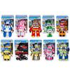 [Robocar Poli] Transformation Robot Deluxe Polly/Poacher/Mark/Helly/Bucky/Keaton/Droney/Sandy (4inch Size) Korean Toys