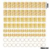 40pcs Alloy Hair Jewelry for Braids Dreadlock Accessories Metal Braid Clips Non-Piercing Ear Clips Beard Beads Hair Cuffs Clips