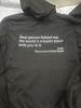 Damen Oversized Hoodie mit Fleece-Futter, Buchstaben-Slogan-Print, Kängurutasche und Kordelzug.