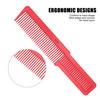 5pcs Professional Barber Shop Comb AntiStatic Haircut Massage Comb Hairdressing Tool