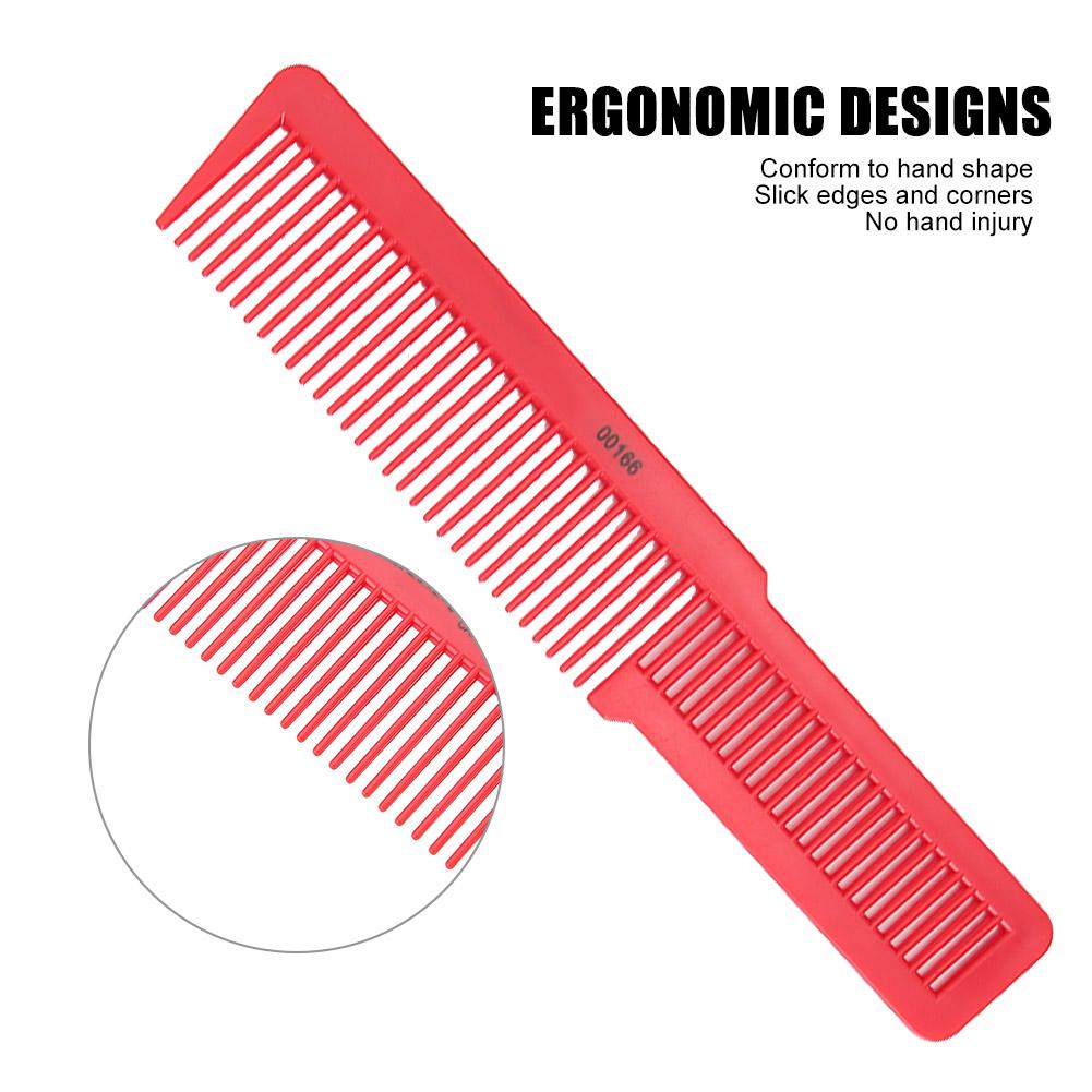 5pcs Professional Barber Shop Comb AntiStatic Haircut Massage Comb Hairdressing Tool