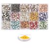 Rhinestones Rondelle Spacer Beads Delicate Rondelle Beads with Sparkling Crystals for Elegant Jewelry Creations