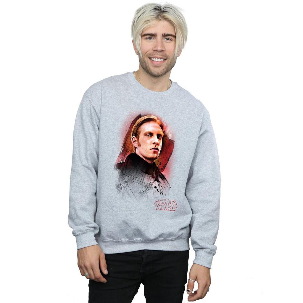 Star Wars Mens The Last Jedi General Hux Brushed Sweatshirt