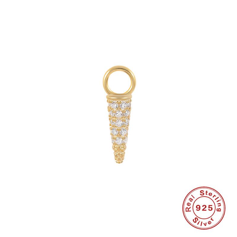 S925 Sterling Silver Earrings Charm Beads Pendant Earrings Earrings Accessories Work Wear Earrings Pendant Women