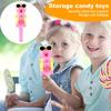 Lollipop Holder Toy Dinosaur Shape Lollipop Case Novelty Eat Lollipop Robot Toy Fun Lollipop Holder Gift for Kids Children