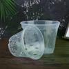 1 szt. Doniczka doniczka ogrodowa doniczki drenażowe z otworami przezroczyste koszyki do storczyków plastikowe oddychające doniczki akcesoria