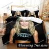 3D Print Britney Spears Bedding Set Boys Girls Twin Queen King Size Duvet Cover Pillowcase Bed boys Adult Home Textileextile