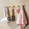 Acryl Badezimmerhaken Handtuchhalter Haken Gebürstetes Gold Kleider Hut Hakenleiste Bademantelhaken Küchenhaken Schlafzimmer Haken Badezimmerzubehör