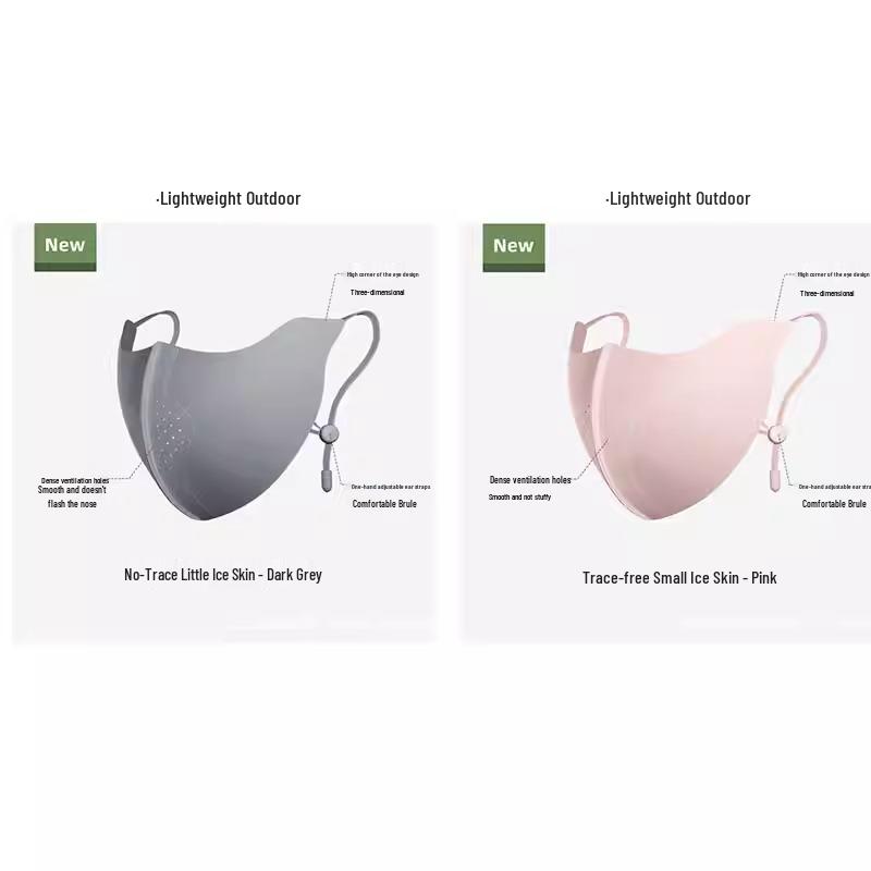 2025 Women's Anti-UV Ice Silk Cycling Mask: Lightweight, Breathable Sun Protection