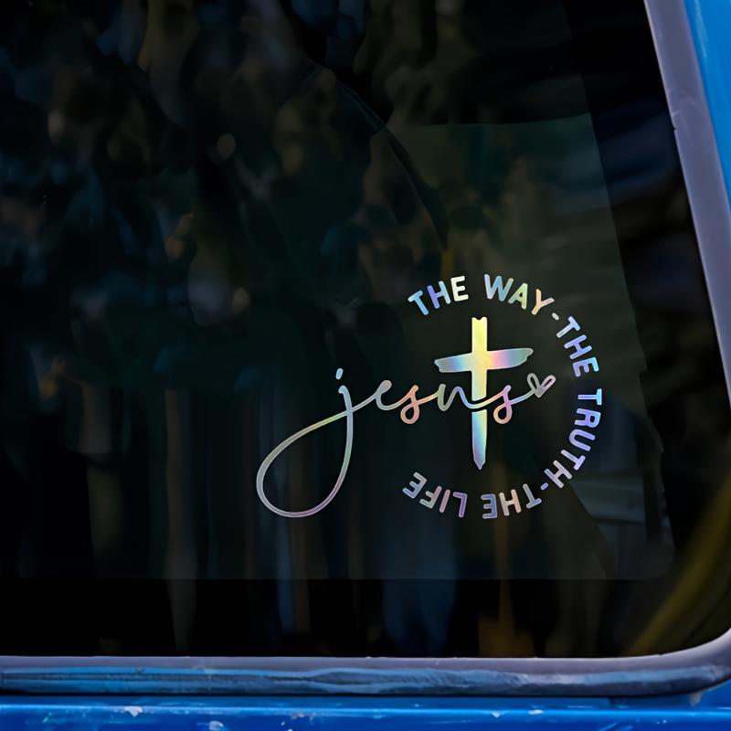 Way Truth Life Adesivo Auto Decalcomania Per Parabrezza Paraurti Suv Veicolo Auto Decorazione