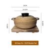 Japanese Style Ceramic Clay Pot Casserole