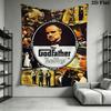 Godfather Trilogy Tapestry Fashion Print Wallmounted Homestay Soft Decoration Tapestry Soft Atmospheric Background Cloth