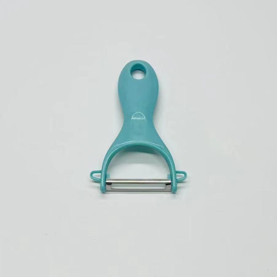 Stainless Steel & Plastic Multifunctional Fruit and Vegetable Peeler with Grater