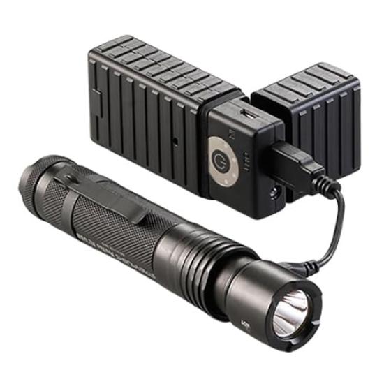 Esco Rechargeable Flashlight/LED (Black) EA758SG-75