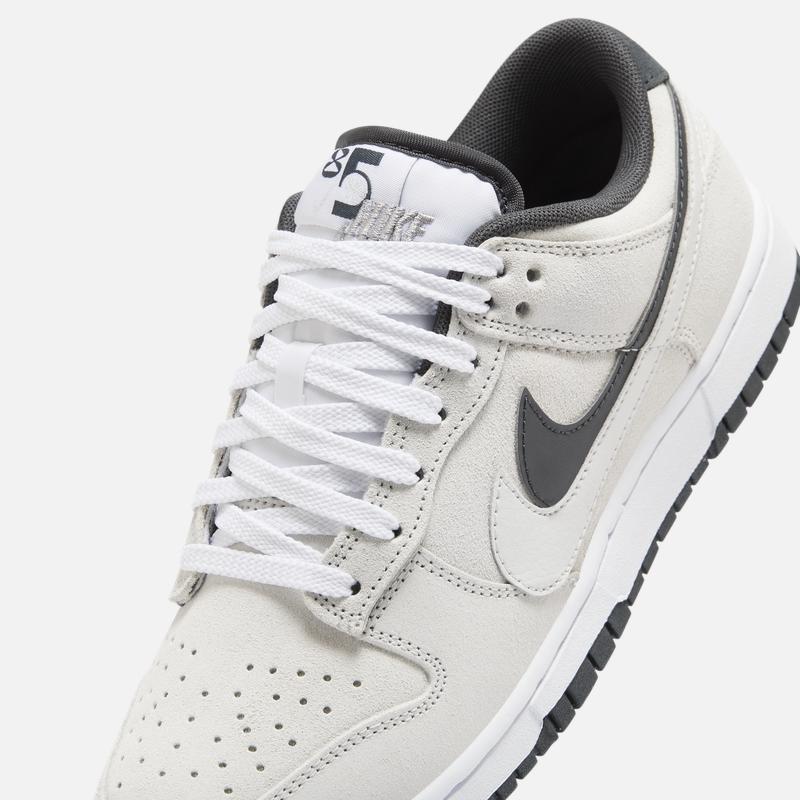 Nike Women's Lightweight Leather Sport Shoes with Winter Flat Rubber Sole - NIKE DUNK LOW HV180