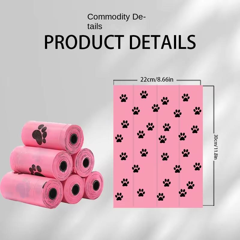 Pat Dog  Poop Bag Environmental Protection Degradable Dog Cat Poop Bag Outdoor Cleaning Poop Bag Outdoor Clean  Pets Supplies