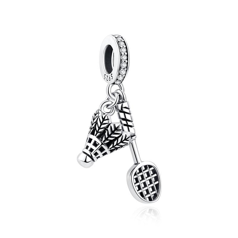 Original Copper Charms Soccer Football Love Coffee Beads Fit Brand Bracelets Necklaces Diy Jewelry For Women