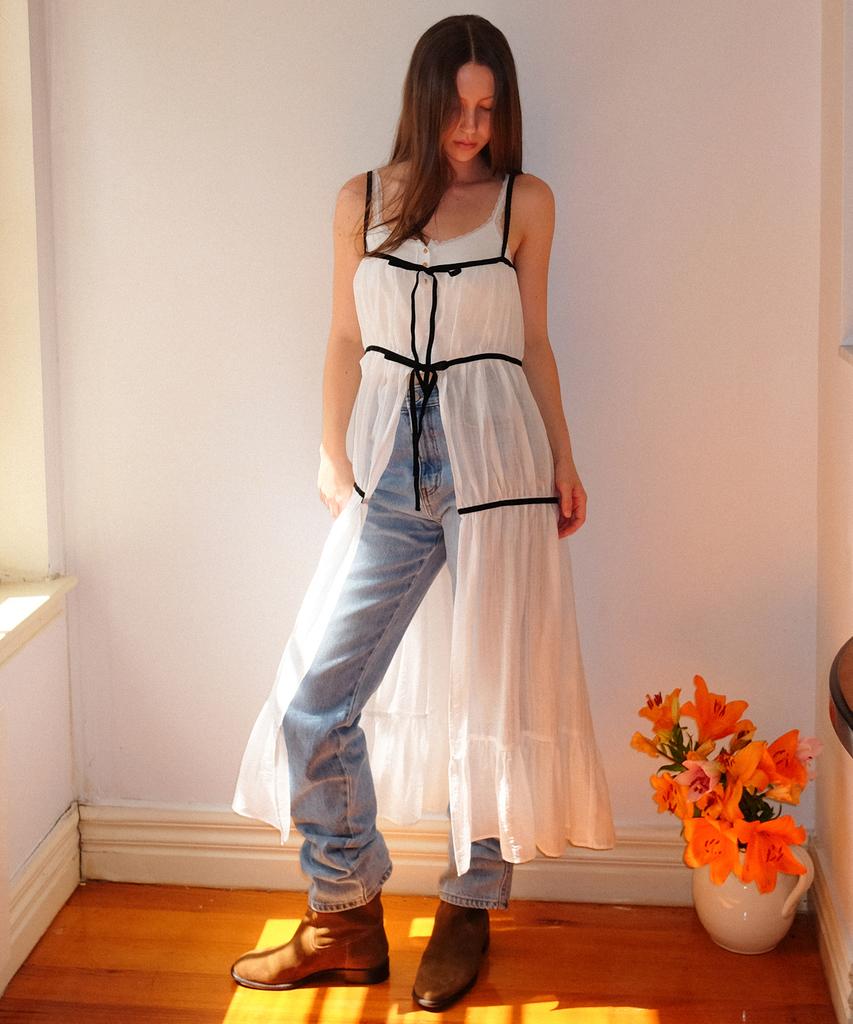 HACKESCH Celina Dress_White
