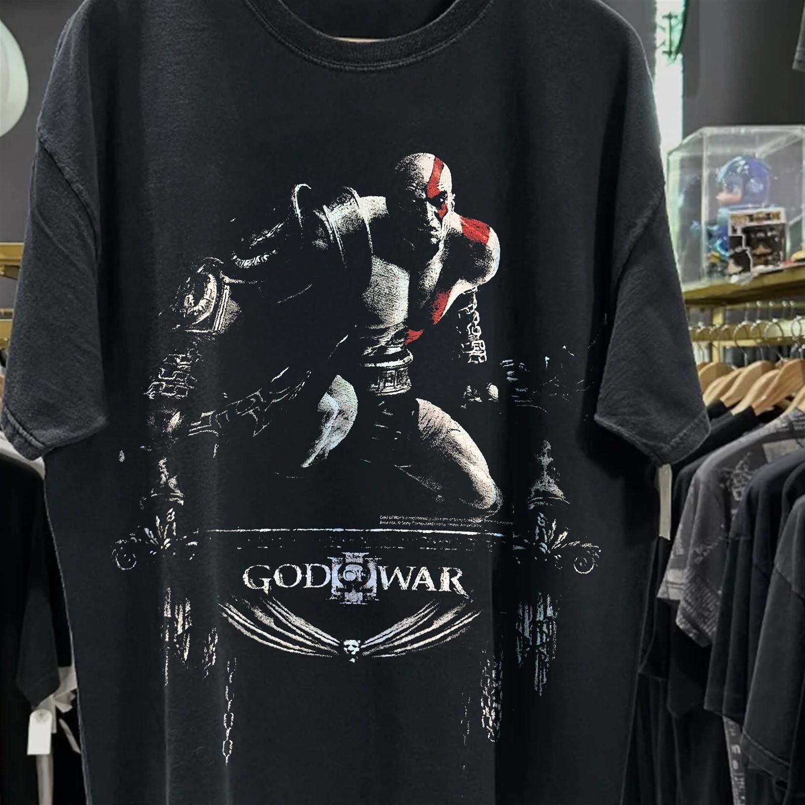 2010 God of War III Rare T-Shirt Black XXL 3XL