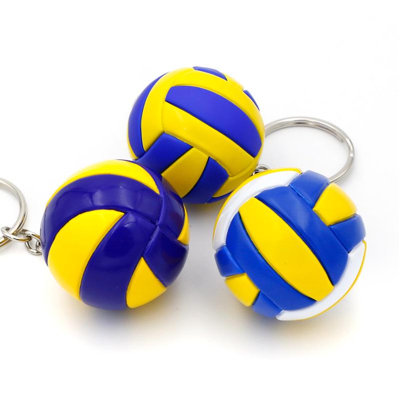 Volleyball Keychain Pendant - Student Sports Souvenir and Creative Gift