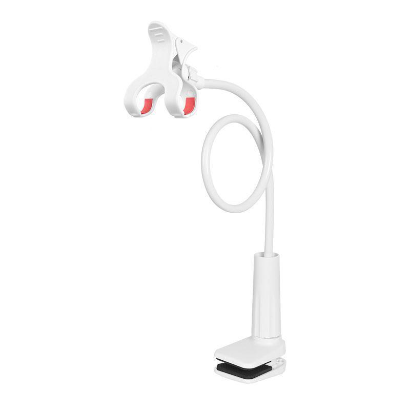 Lazy Bedside DesktopMobile Phone Clamp Bracket Flexible Long Arm Gooseneck Lazy Person Bracket with Handle Overhead Live Bracket