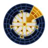 Wire Comb Cable Management Tool ABS Ethernet Cable Organizer Tool for Any Cables Or Wires with A Diameter Up To 1/4 Inch