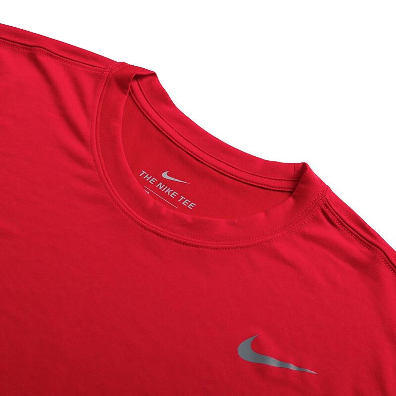 Nike T Shirt Men's University Red/Cool Gray HF0507-657