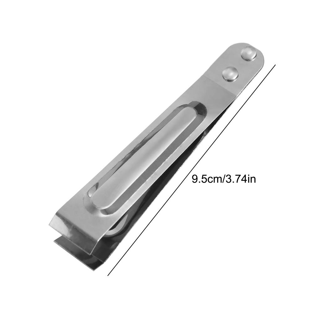 Versatile Manual Tweezers Stainless Steel Fish Bone Tweezers Hair Plucking Clip Home