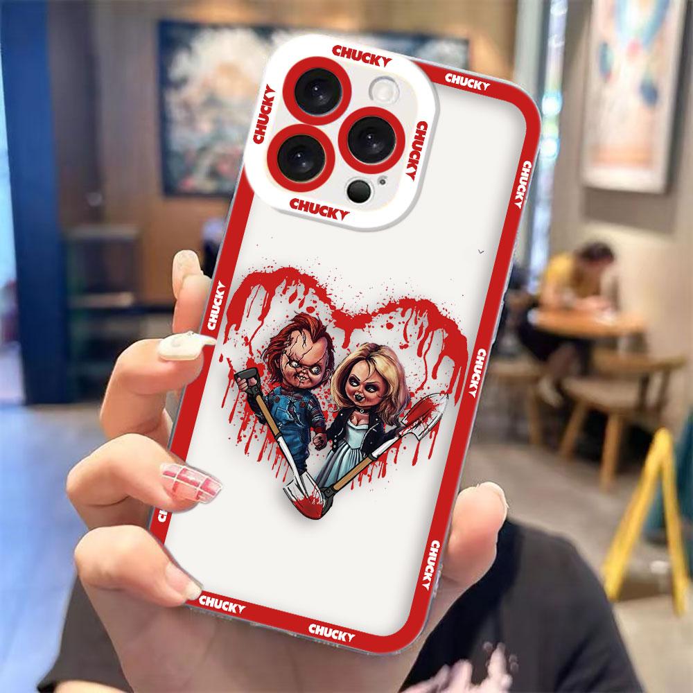 

Charles Lee Ray Chucky Doll Clear Phone Case For OPPO A6X A5 A3 A3X A5X A98 A94 A79 A78 A74 A60 A58 A57 A55 A54 A53 A17 A9 Case OPPO A16K(A16E)