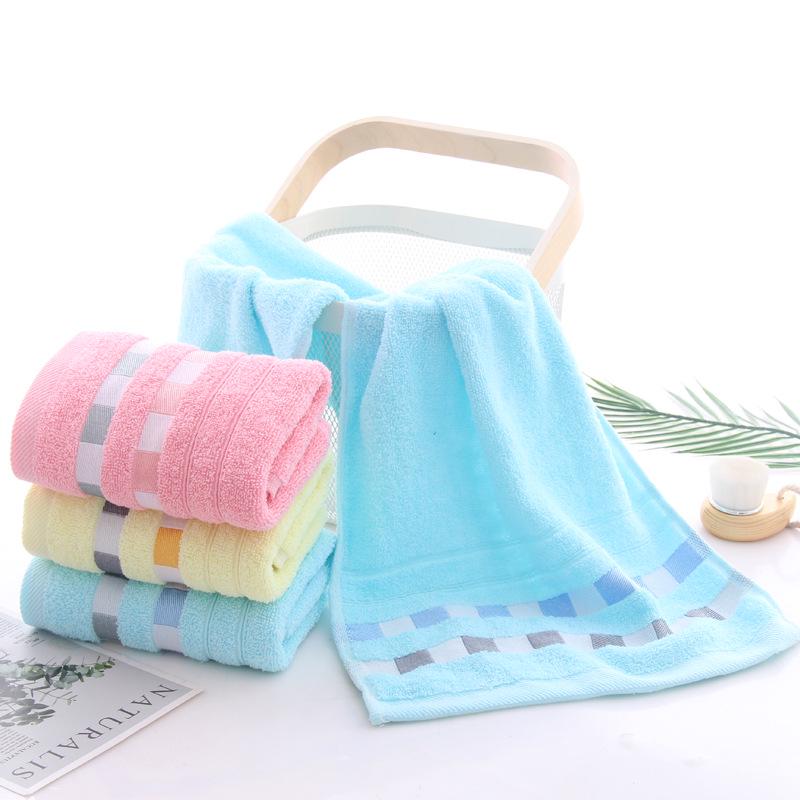 

Thick Cotton Double-Sided Soft Absorbent Quick-Drying Face Towel for Adults 32*72cm