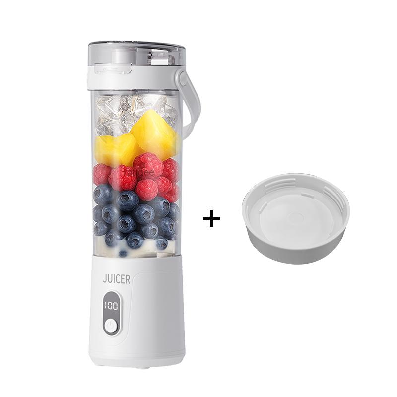 Electric Juicer Blender USB Rechargeable Juicer Cup Outdoor Personal Smoothie Blender Portable Juice Blender Cup With Hold