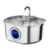 3.2L Stainless Steel Smart Pet Water Dispenser, Automatic Circulation Filtration, Large-capacity Cat and Dog Water Feeder, No Adapter-usb Interface 3