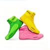 Nuove Scarpe da Pugilato Allenamento Combattimento Arti Marziali Fitness Esercizio Scarpe Sanda High Top Ammortizzanti Scarpe da Wrestling