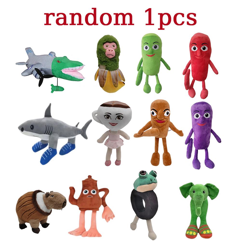 NEW Tralalero Tralala Plush Funny Tung Sahur Plushie Cute Tralala Tralala Stuffed Doll Soft Decor Pillow Collection Toy Gift