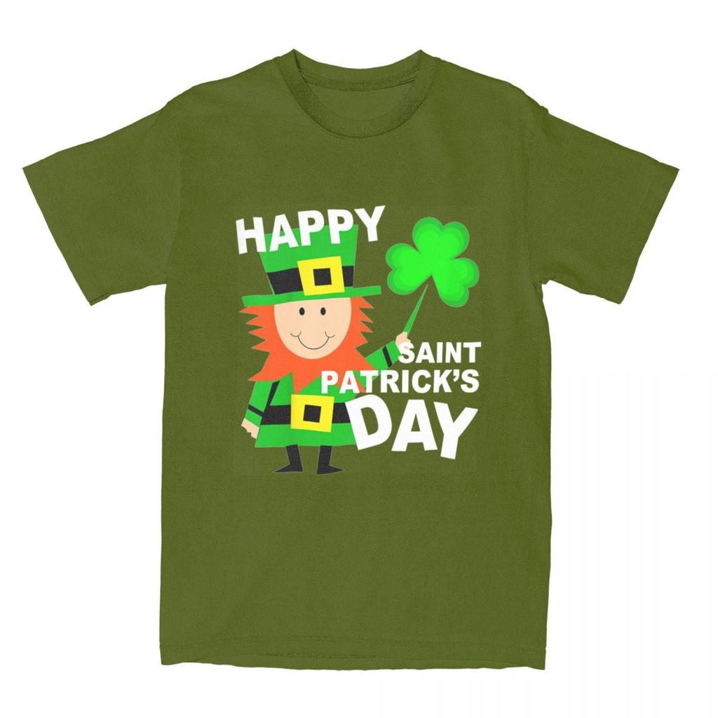 Men Women's T-Shirt Saint Patrick's Day T-Shirts Popular Family Day Beach Tees Funny Design 100 Cotton Clothes Plus Size 5XL