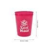 Disco Party Beverage Cups Plastic Cups for Storage Use 10Pcs