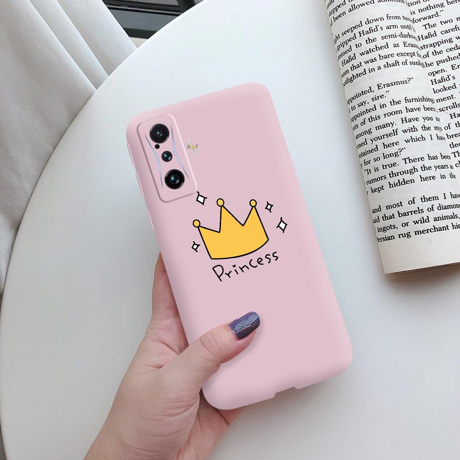 

For POCO F4 GT Case Cute Painted Soft Silicone TPU Back Cover For Xiaomi POCO F4 GT F3 GT Redmi K50 K40 Gaming Phone Case Funda POCO F3 GT