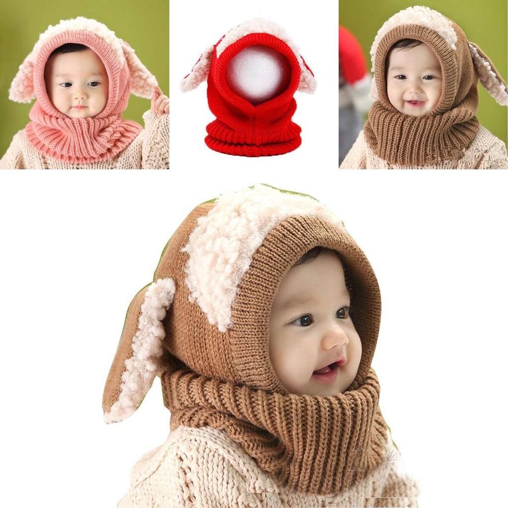 Korean Style Infant Beanie With Acrylic Material For Autumn And Cold Weather Use